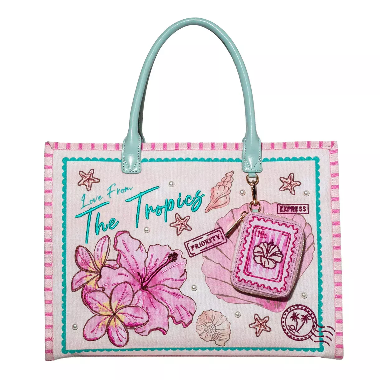 DiFerdinando Love from the Tropics Tote Bag