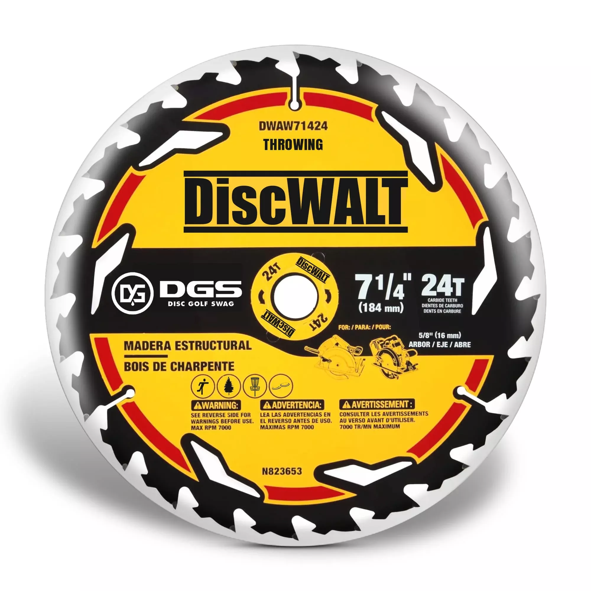 The Disc Saw Custom Golf Disc | DiscWALT