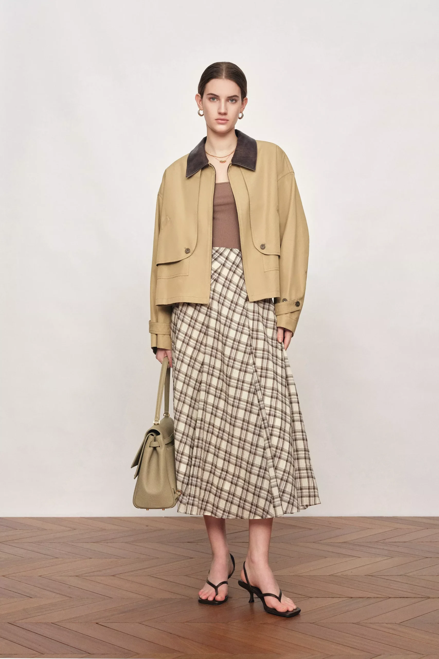Dnipro Oversized Lightweight Utility Jacket in Cotton Twill