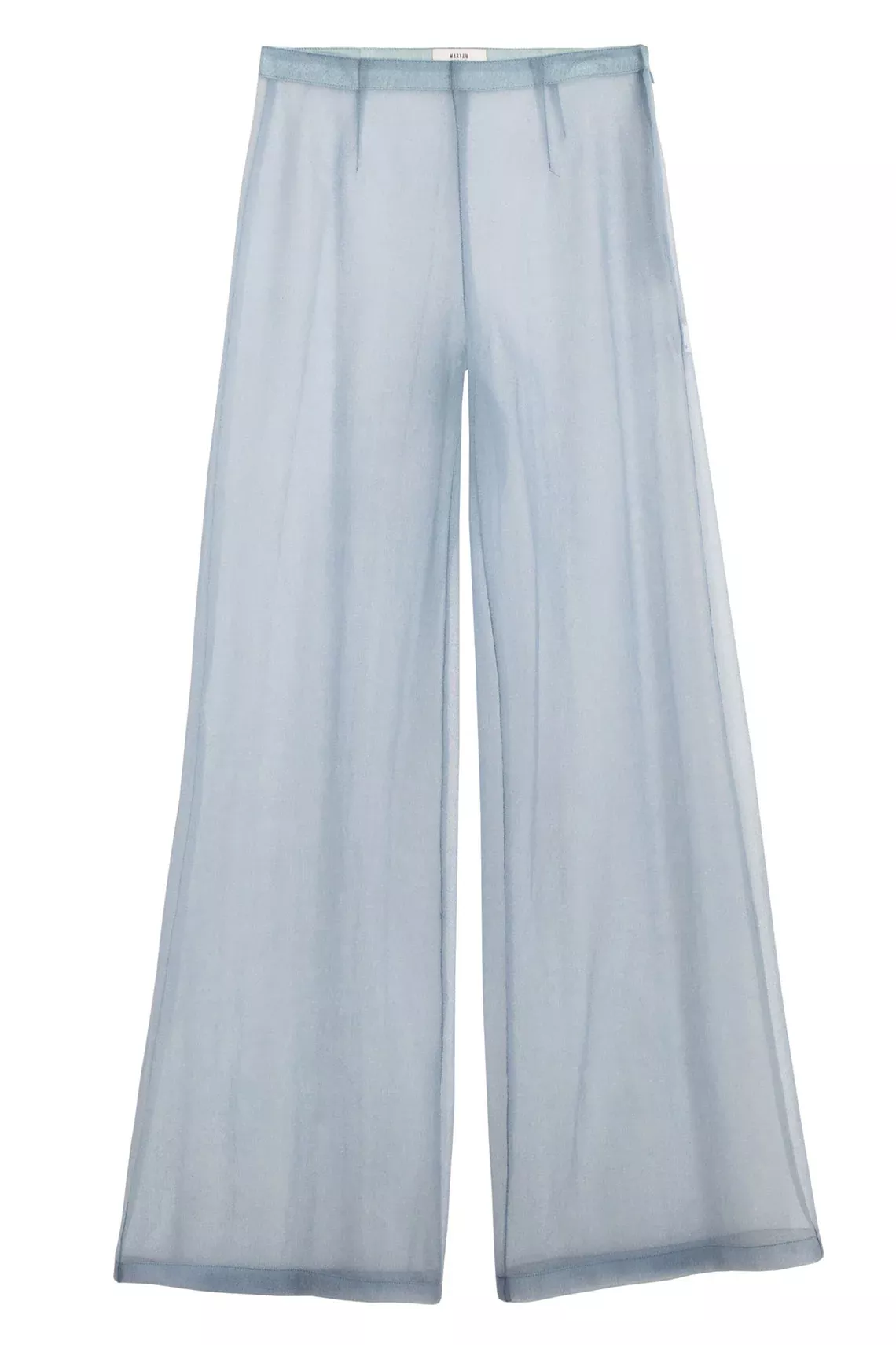 Dusty Blue Gauze Camille Pant