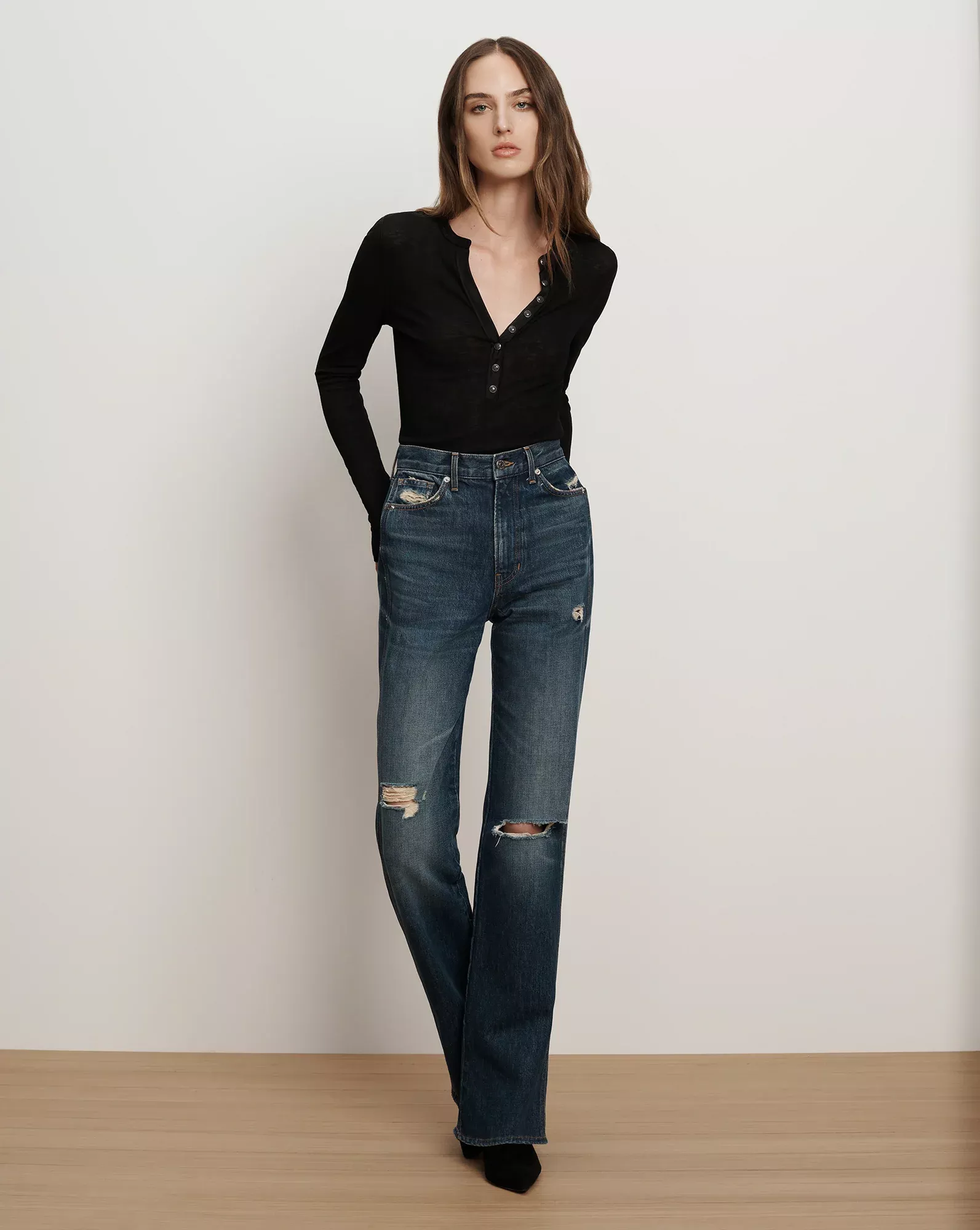 Dylan Straight-Leg Jean
