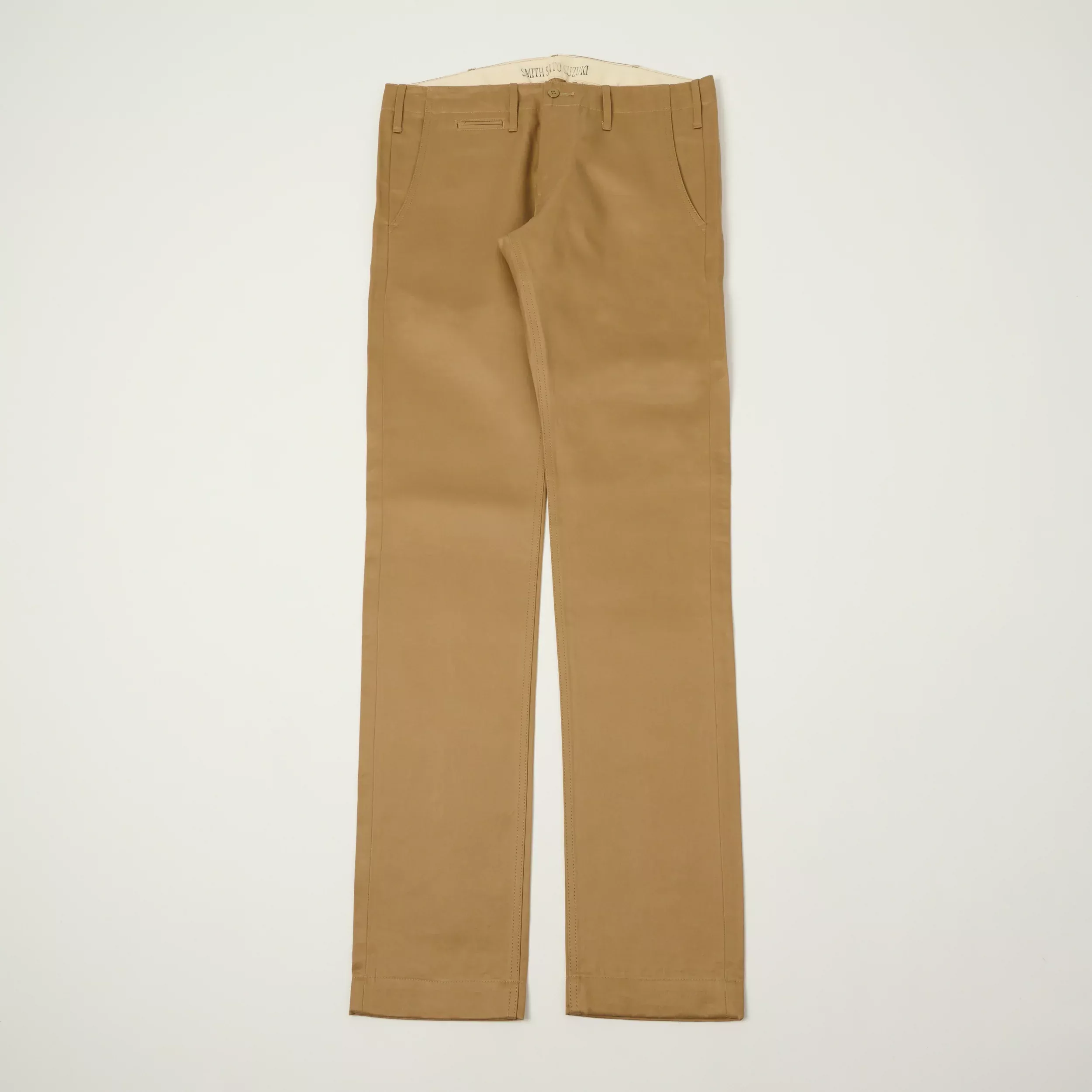 E1707 Relaxed Tapered Chino - Khaki