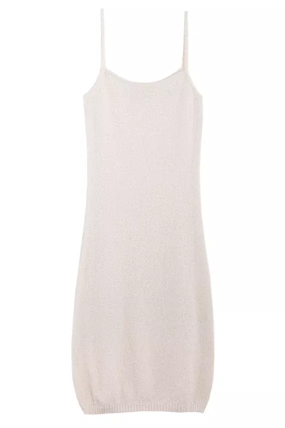Ecru Terry Cecilia Dress