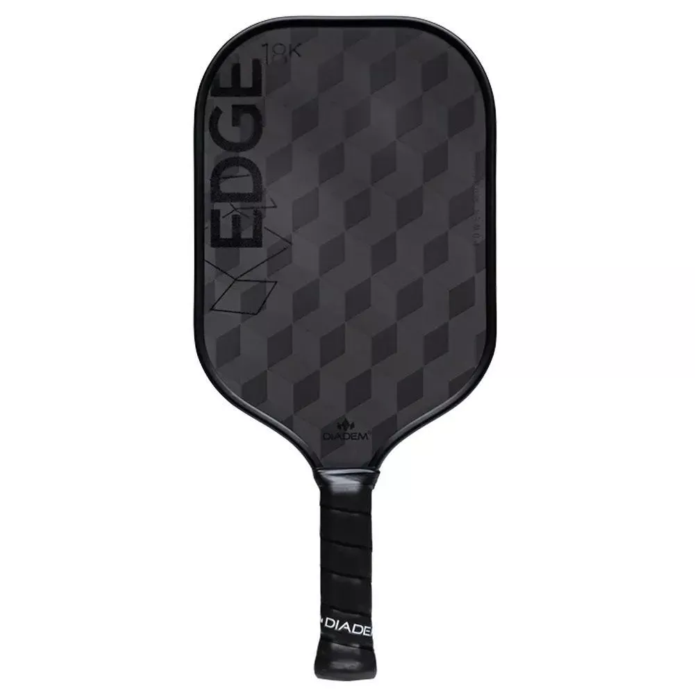 Edge 18k Power Pickleball Paddle Midnight Black
