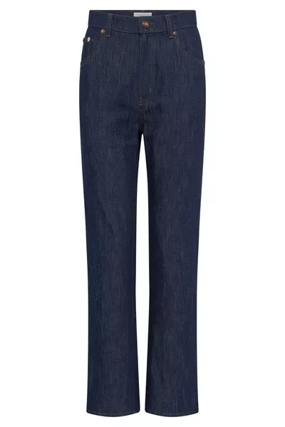 Elara Cropped Jean in Recycled Cotton Denim