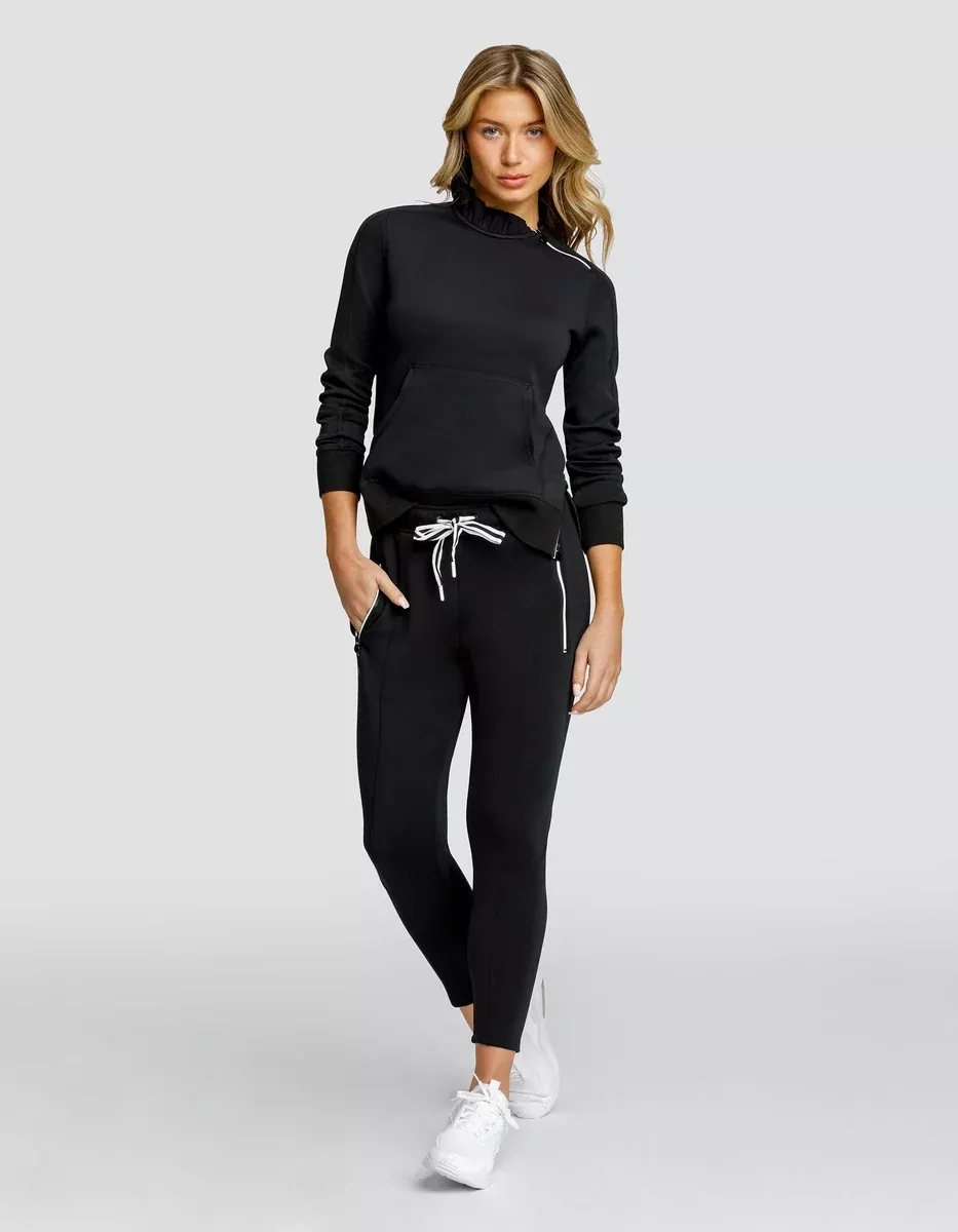 ELEANOR MID-RISE JOGGER - ONYX BLACK