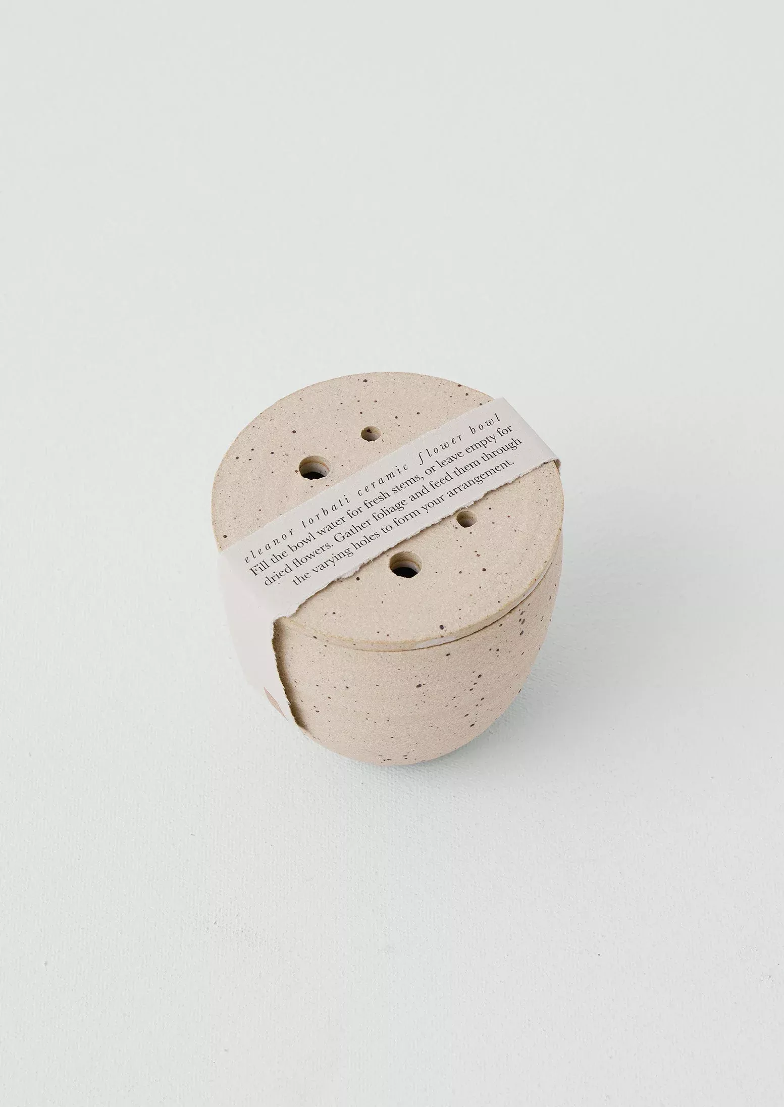 Eleanor Torbati Ceramic Flower Bowl