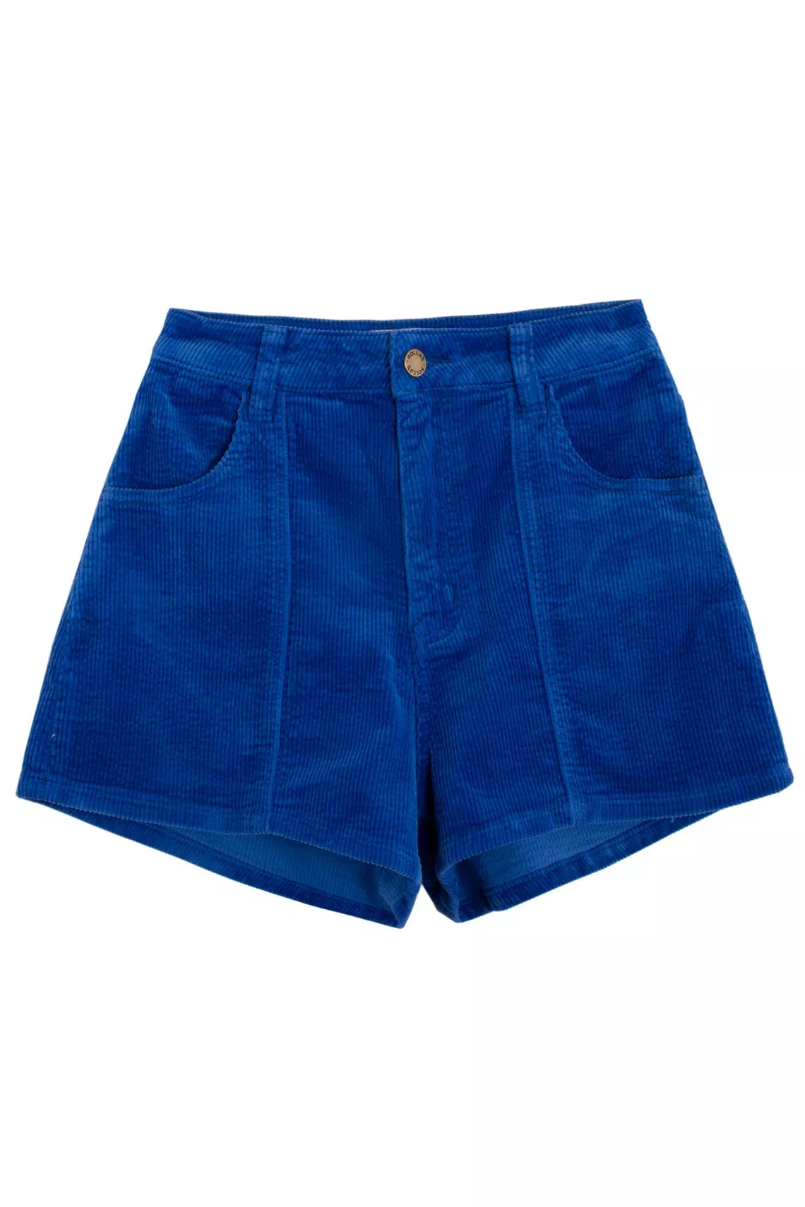 Electric Blu Cord Duster Short