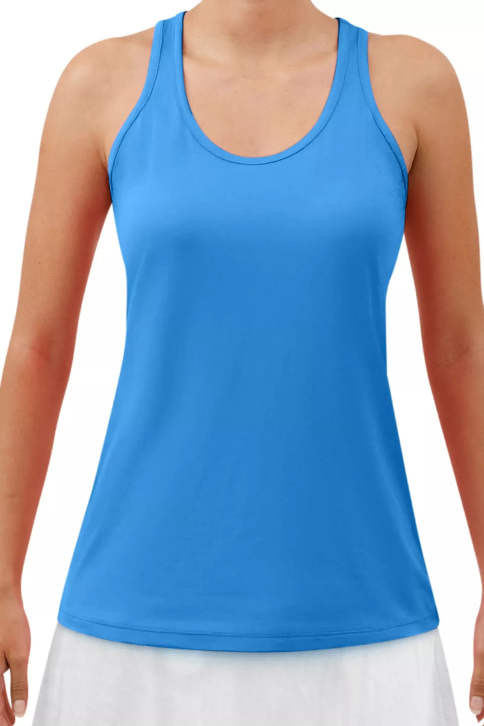 Electric Blue Racerback Tank