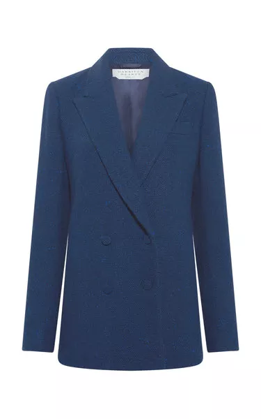 Elliot Blazer in Electric Navy Speckled Cashmere