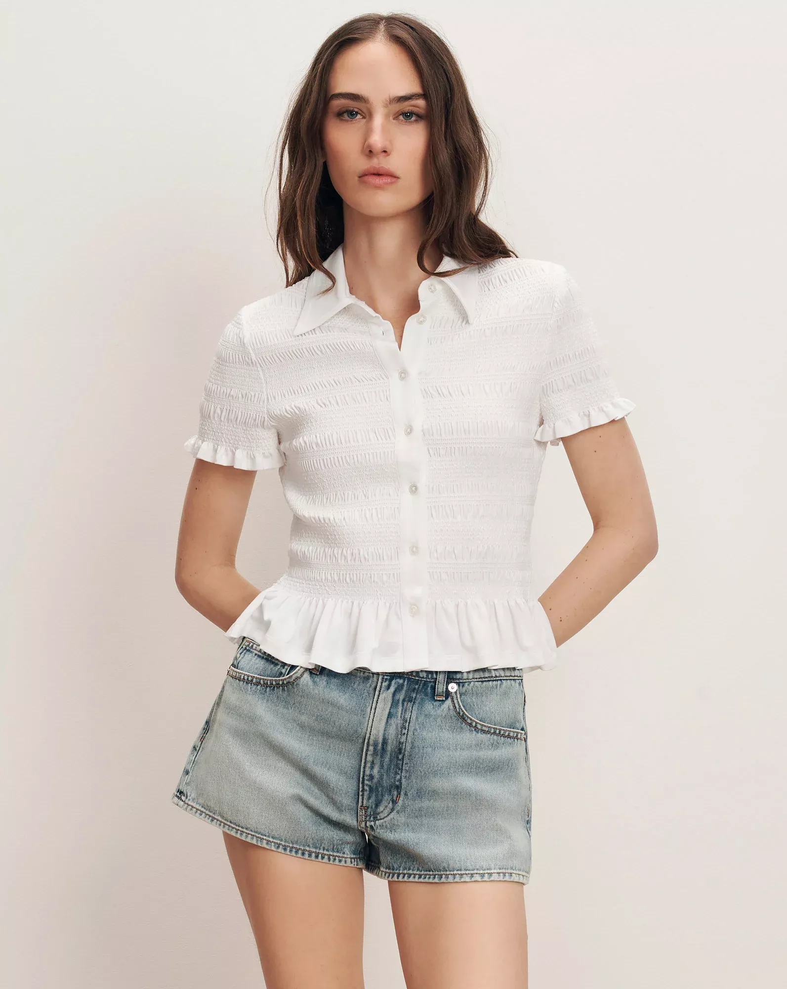 Ellisandra Smocked Top