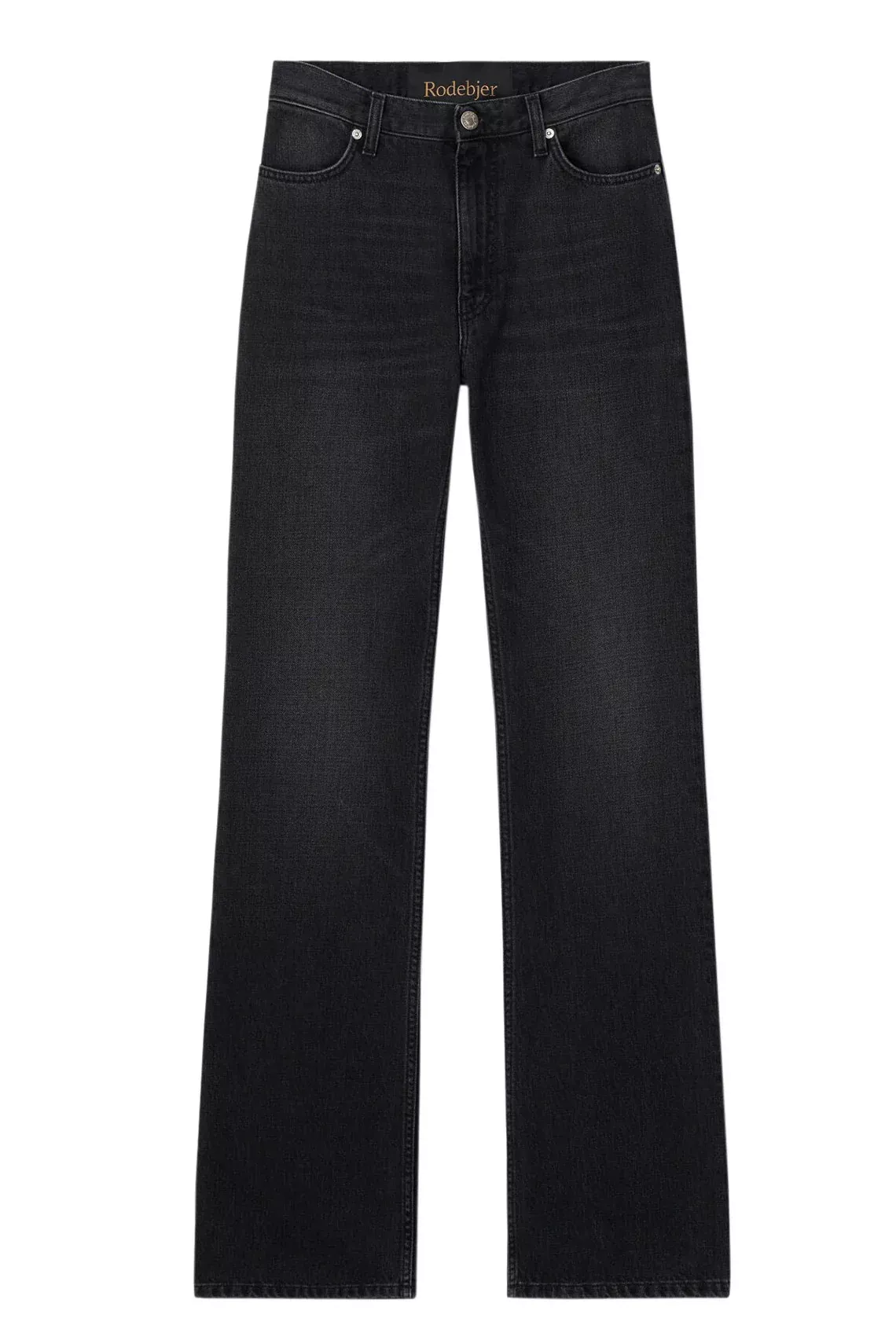 Faded Black Extended Flare Jean