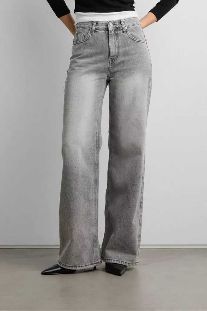 FADED WASH DENIM