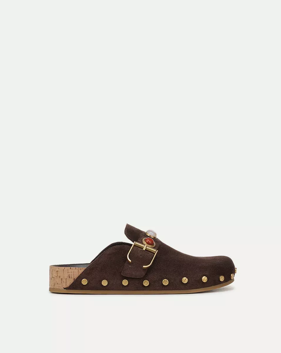 Fern Embellished Clog