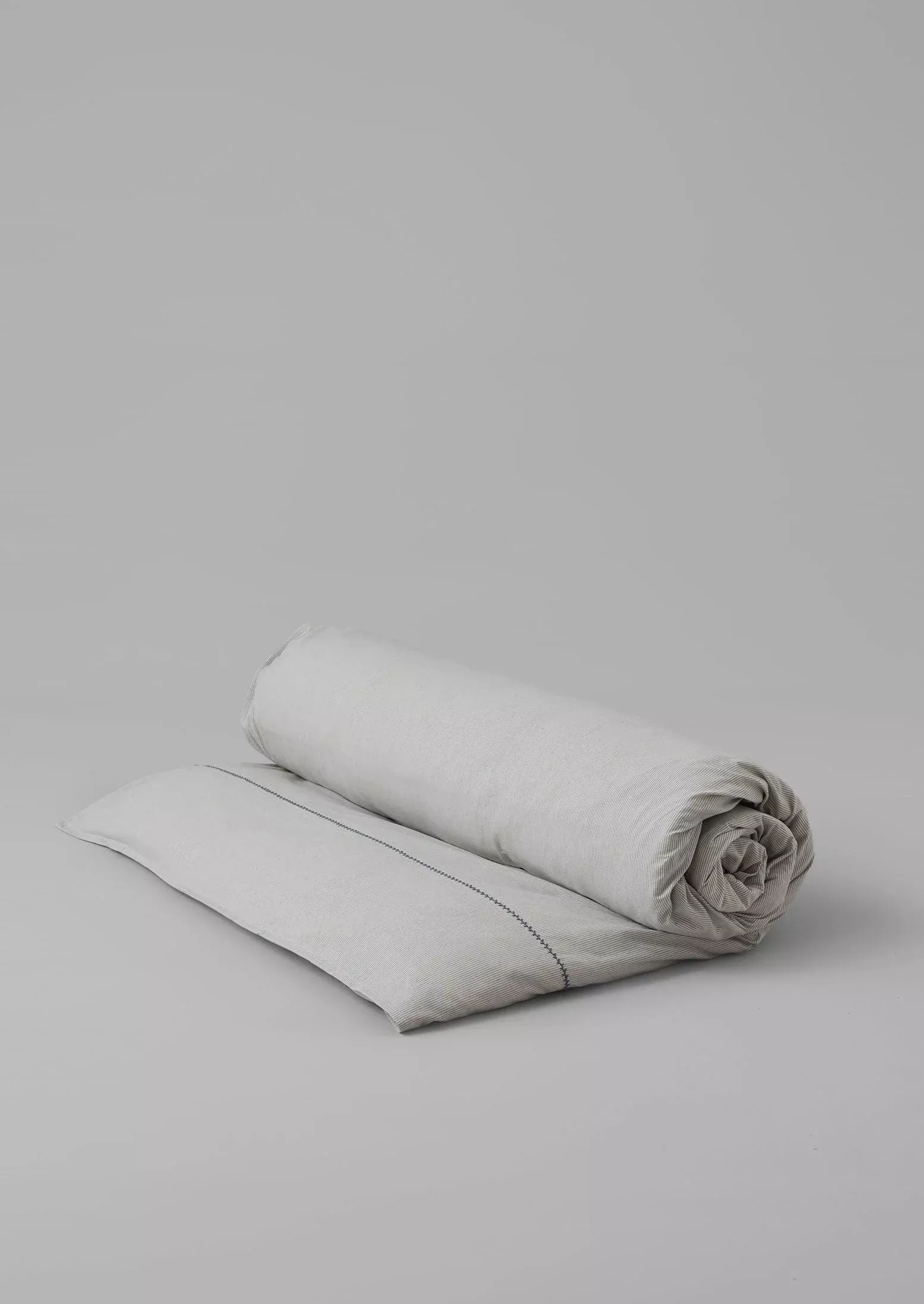 Fine Stripe Organic Cotton Duvet Cover