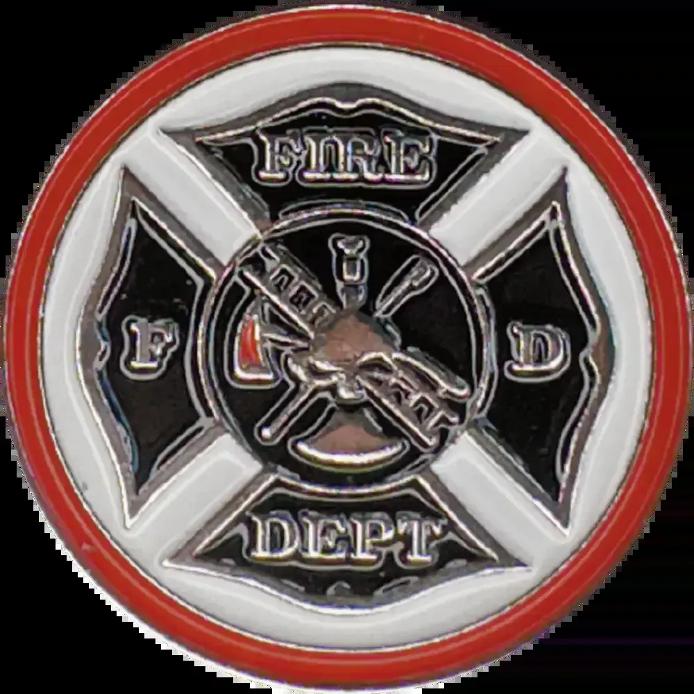 Fire Dept - Magnetic Hat Pin