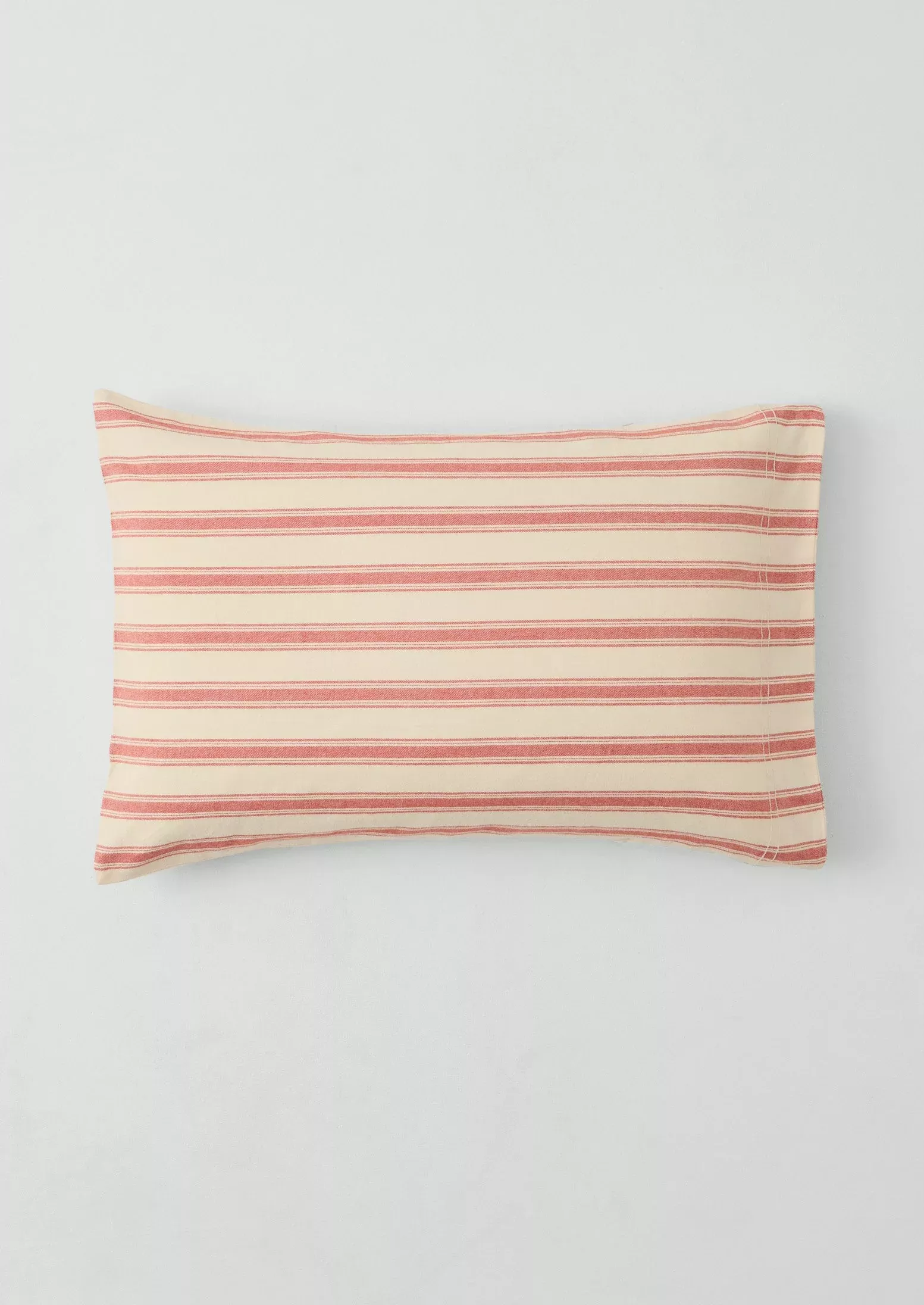 Fjord Flannel Stripe Cotton Pillowcase Set