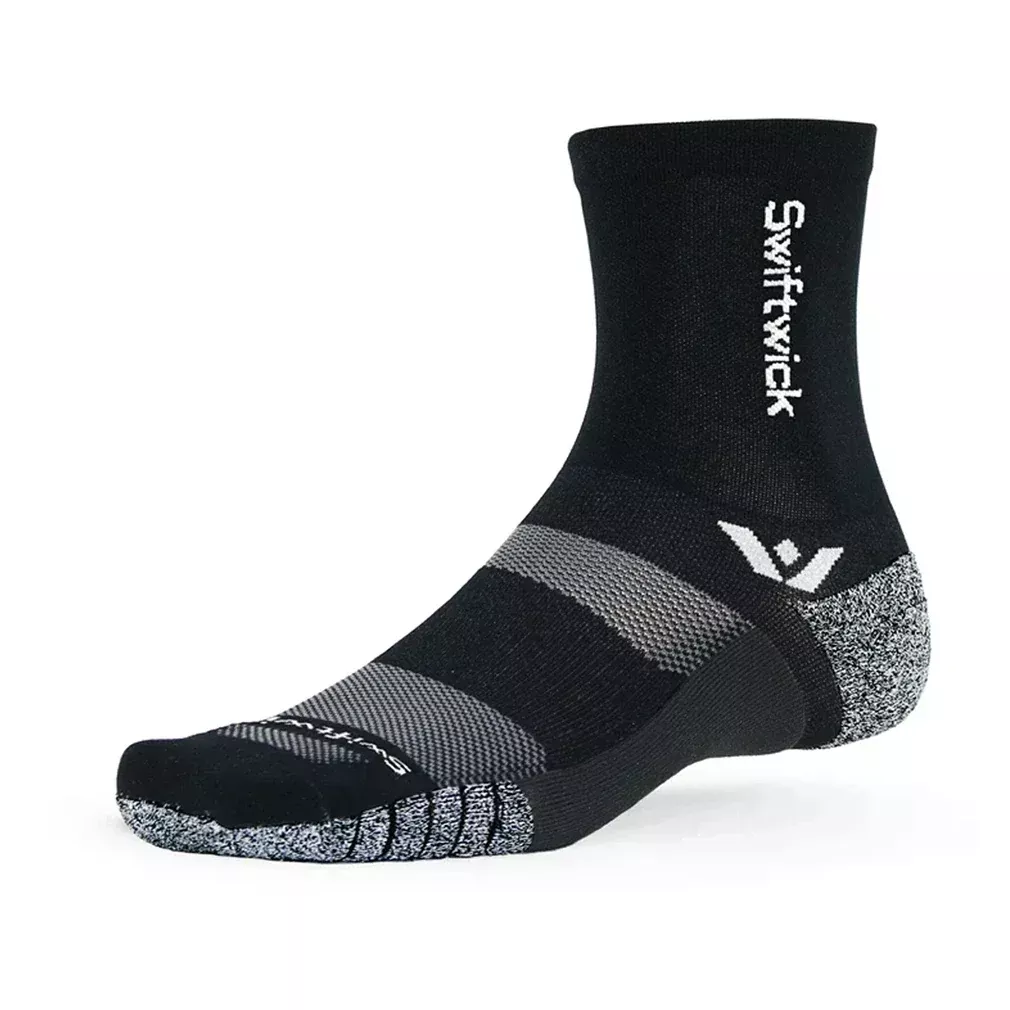 Flite XT Mid-Crew Socks Black
