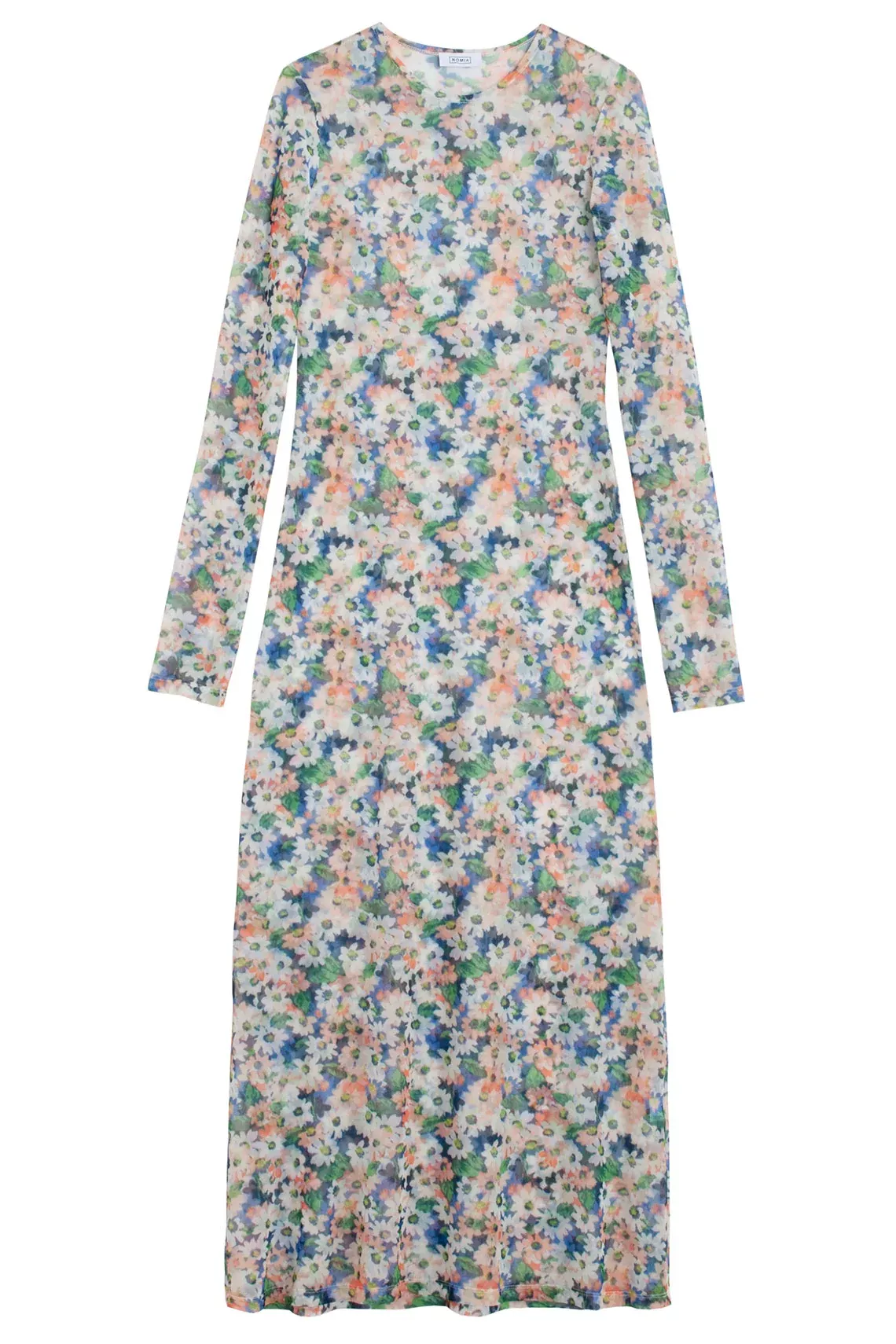 Floral Mesh Maxi