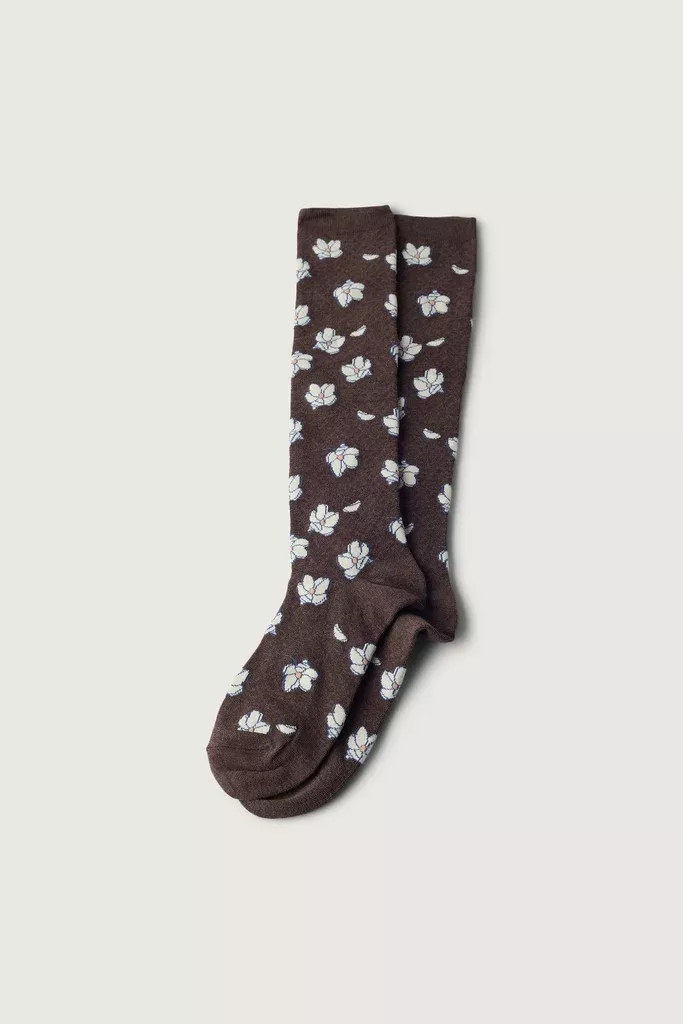 FLOWER PATTERN SOCKS
