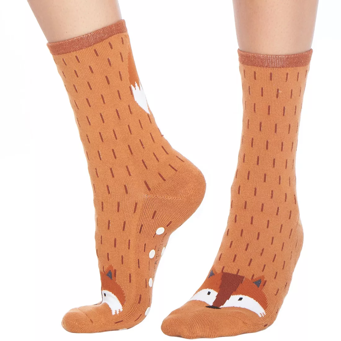 Fox Slipper Sock