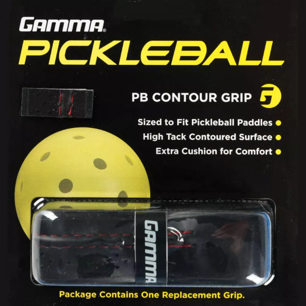 GAMMA Contour Grip – Black Pickleball Paddle Grip Tape