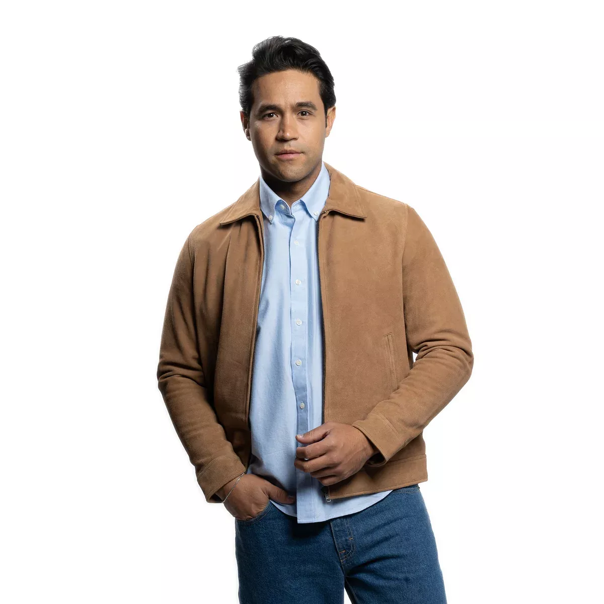 Goat Suede Jacket