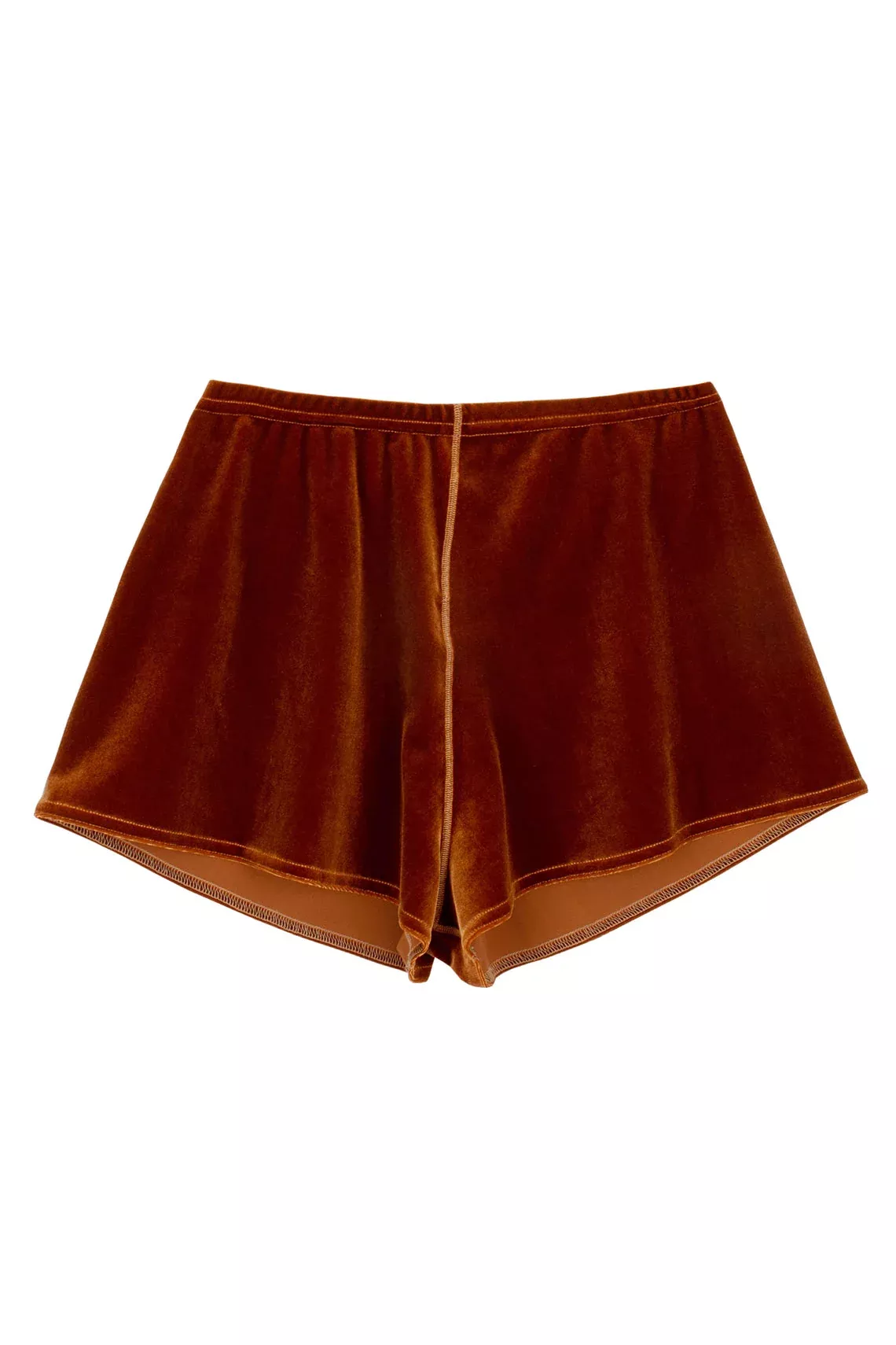 Gold Velvet Knicker