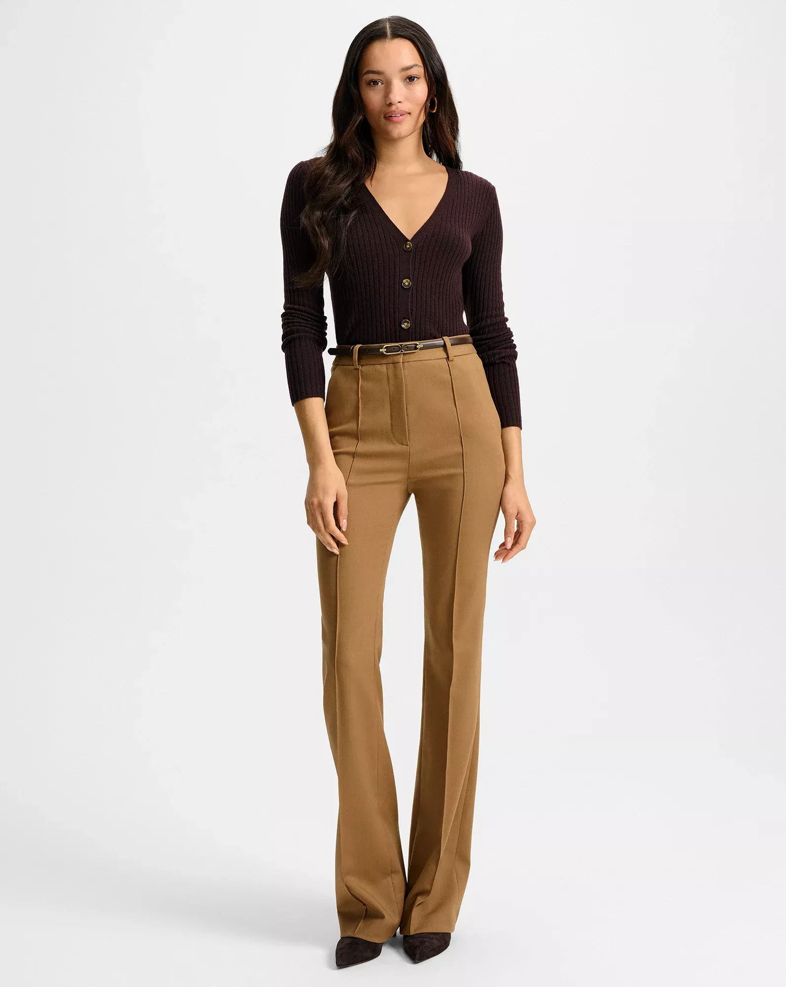 Gracie Belted Flare Pant