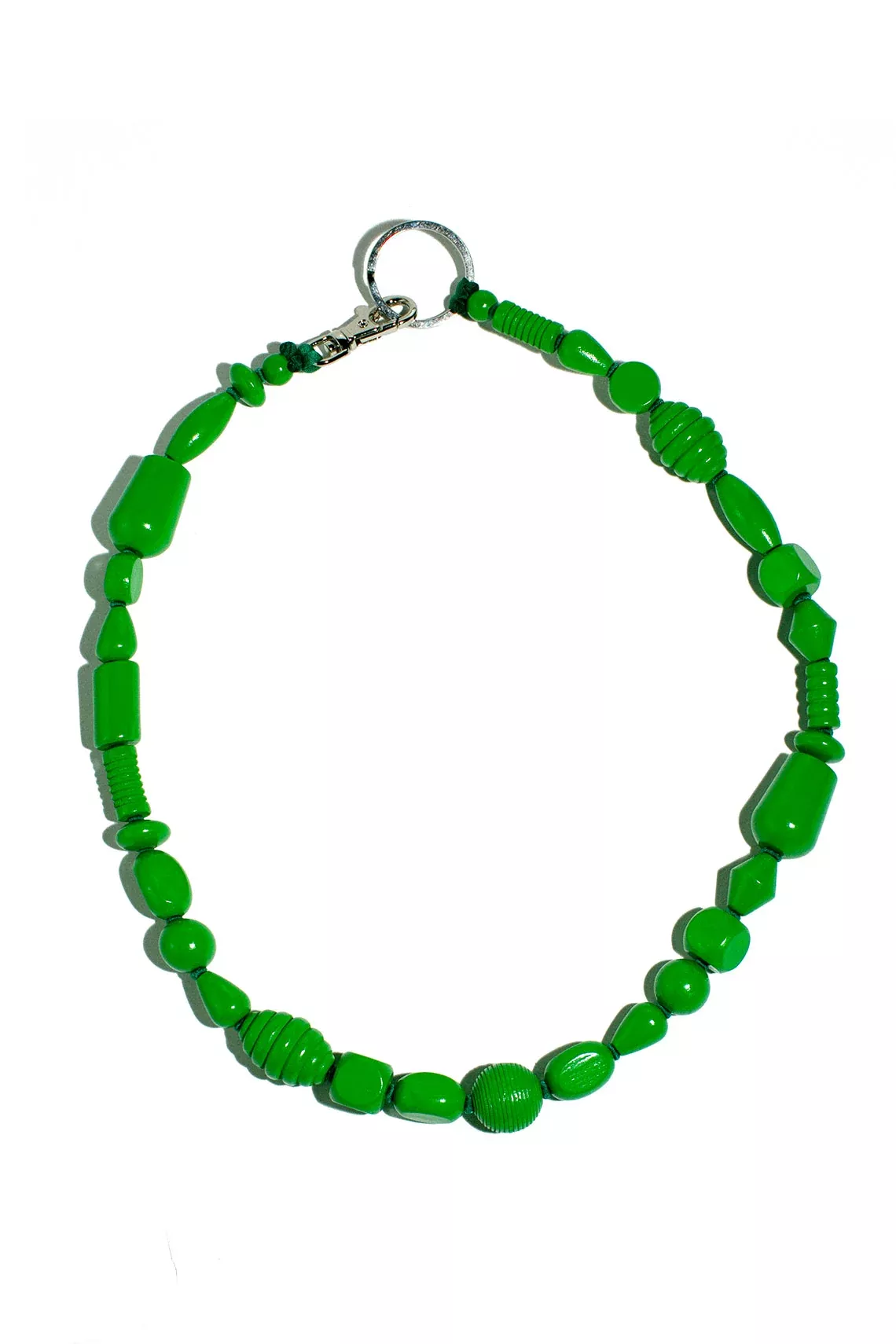 Green Perlen Mix Long Keyholder