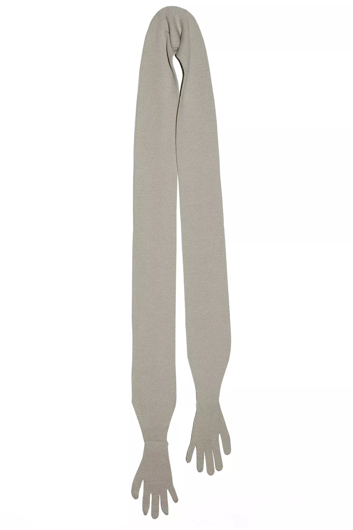 Grey Flauta Hand Scarf