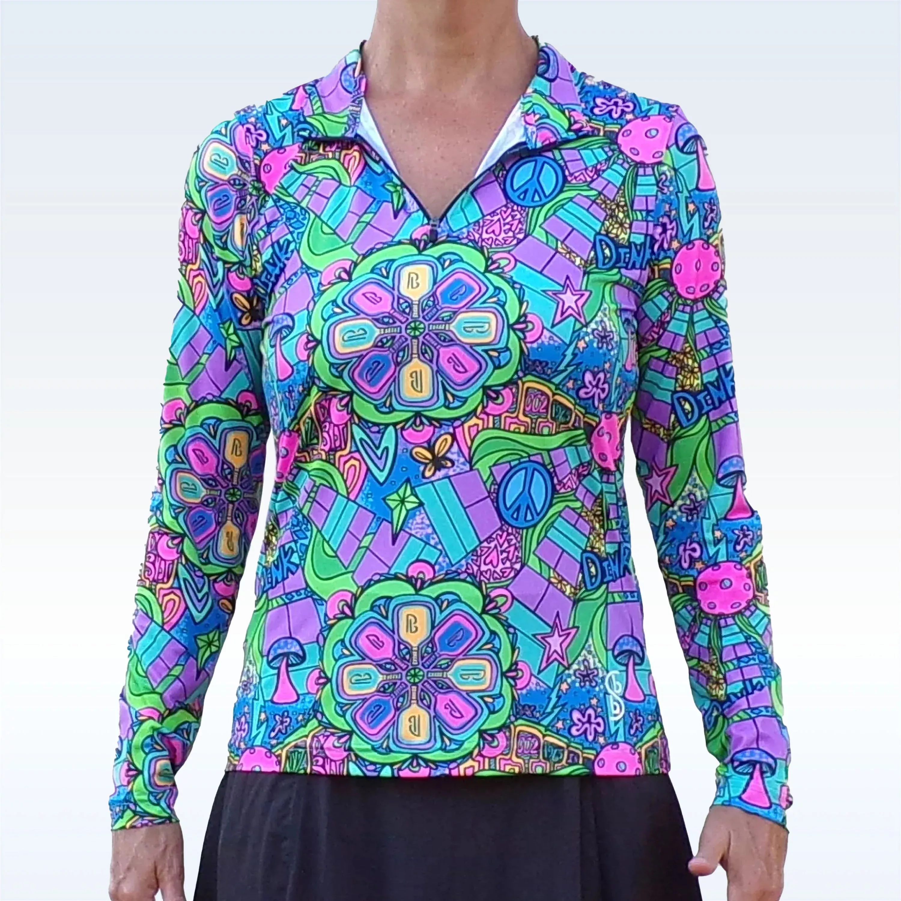 Groovy 1/4 Zip Pullover