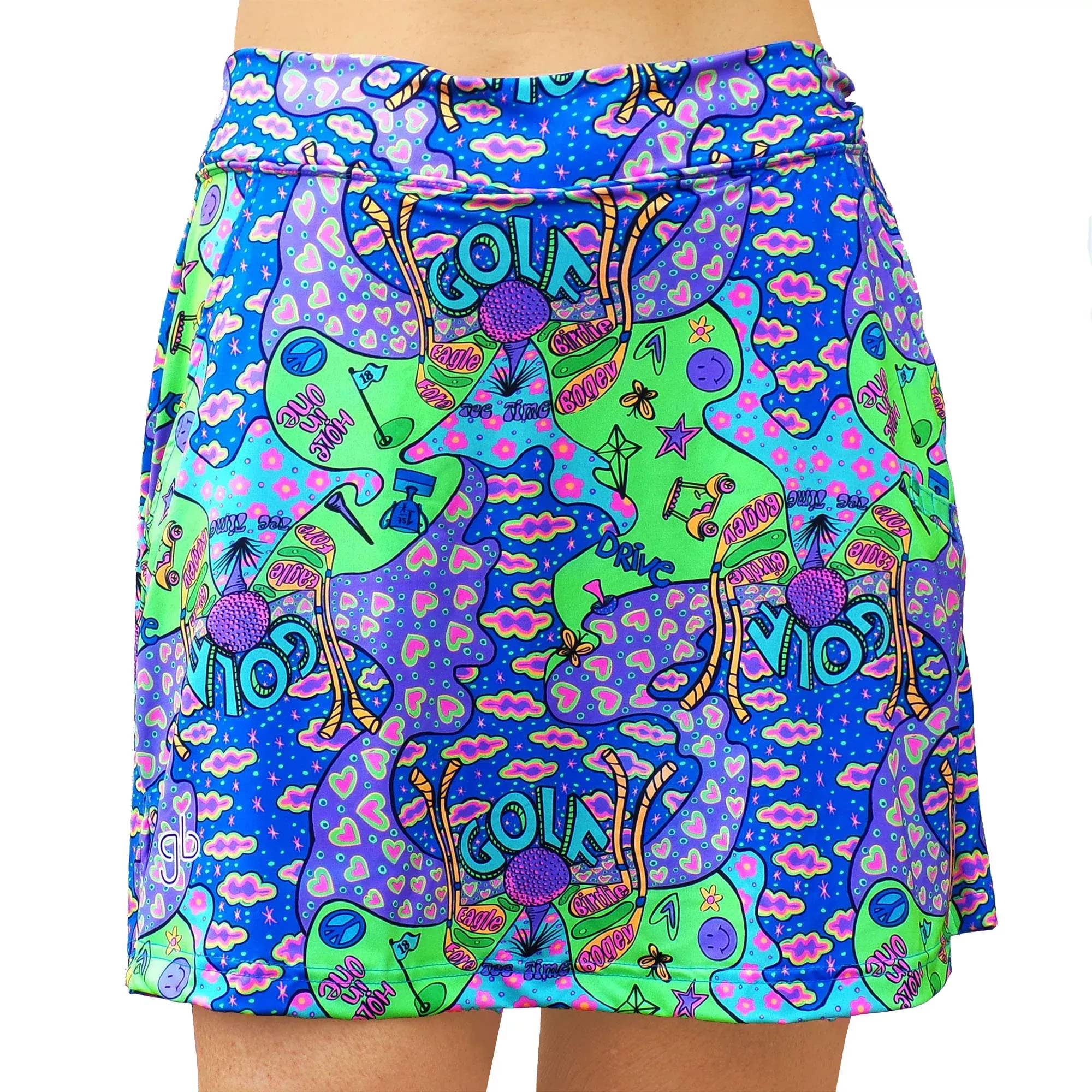 Groovy Straight Golf Skort
