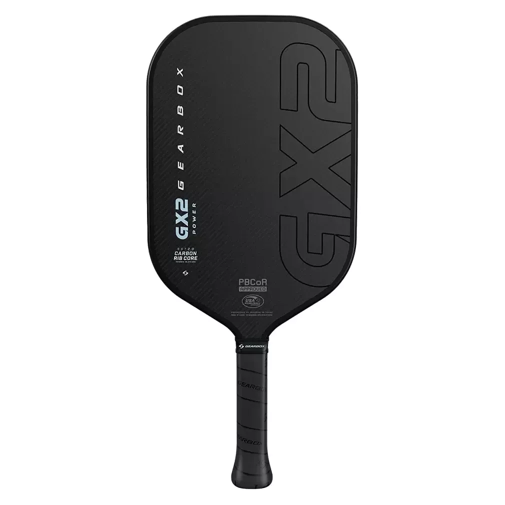 GX2 Power Elongated Pickleball Paddle Black and Blue