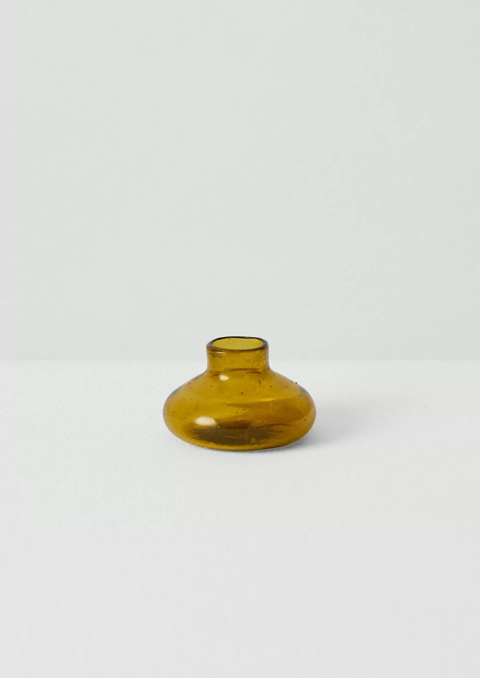Hand Blown Glass Candle Holder