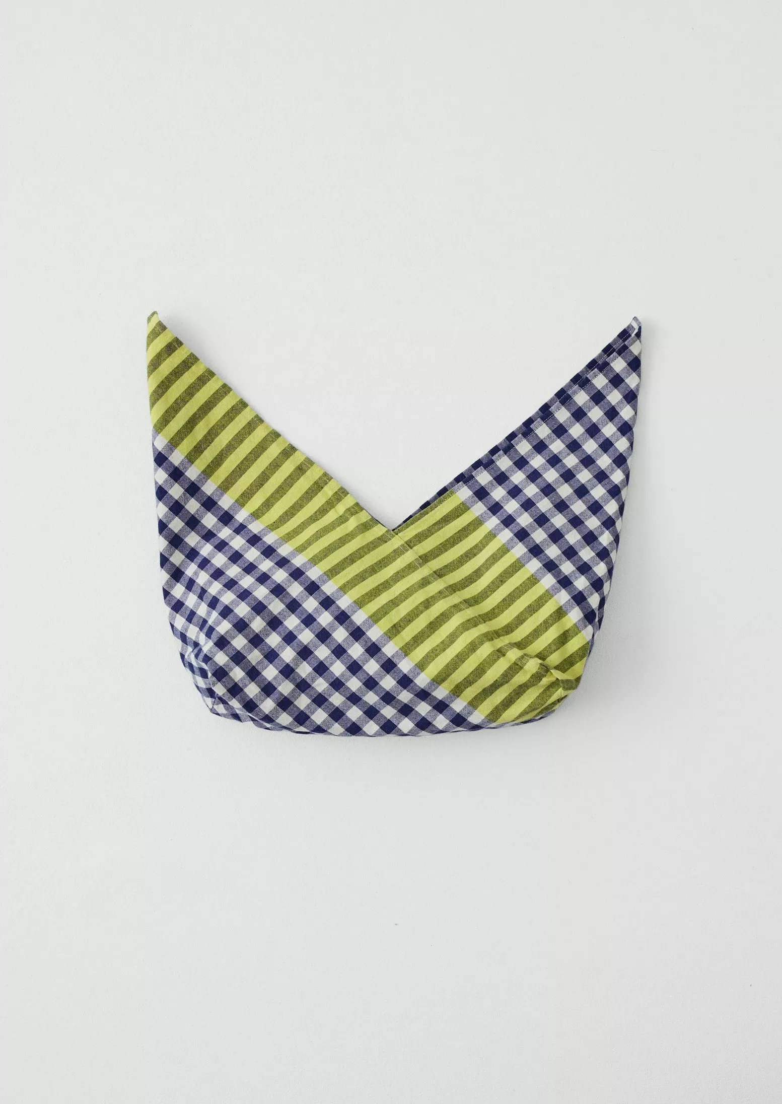 Hand Woven Siesta Check Bread Bag