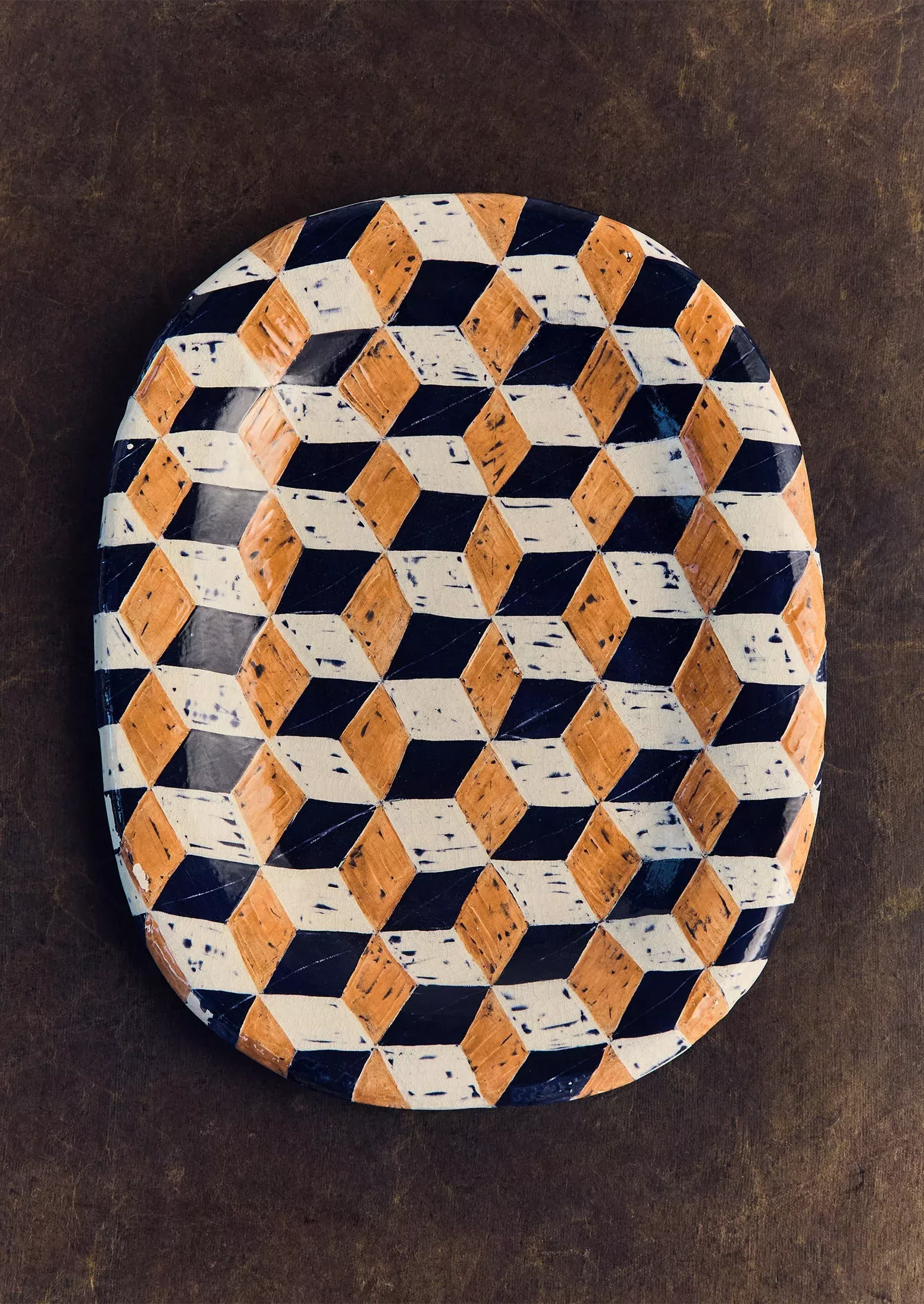 Hannah Watts Square Eyed Platter