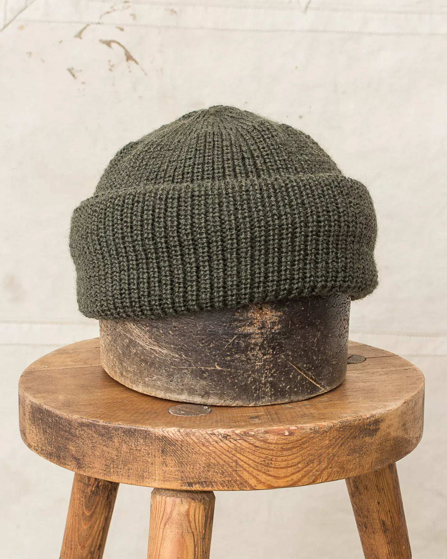 Heimat Mechanics Wool Hat Military Green