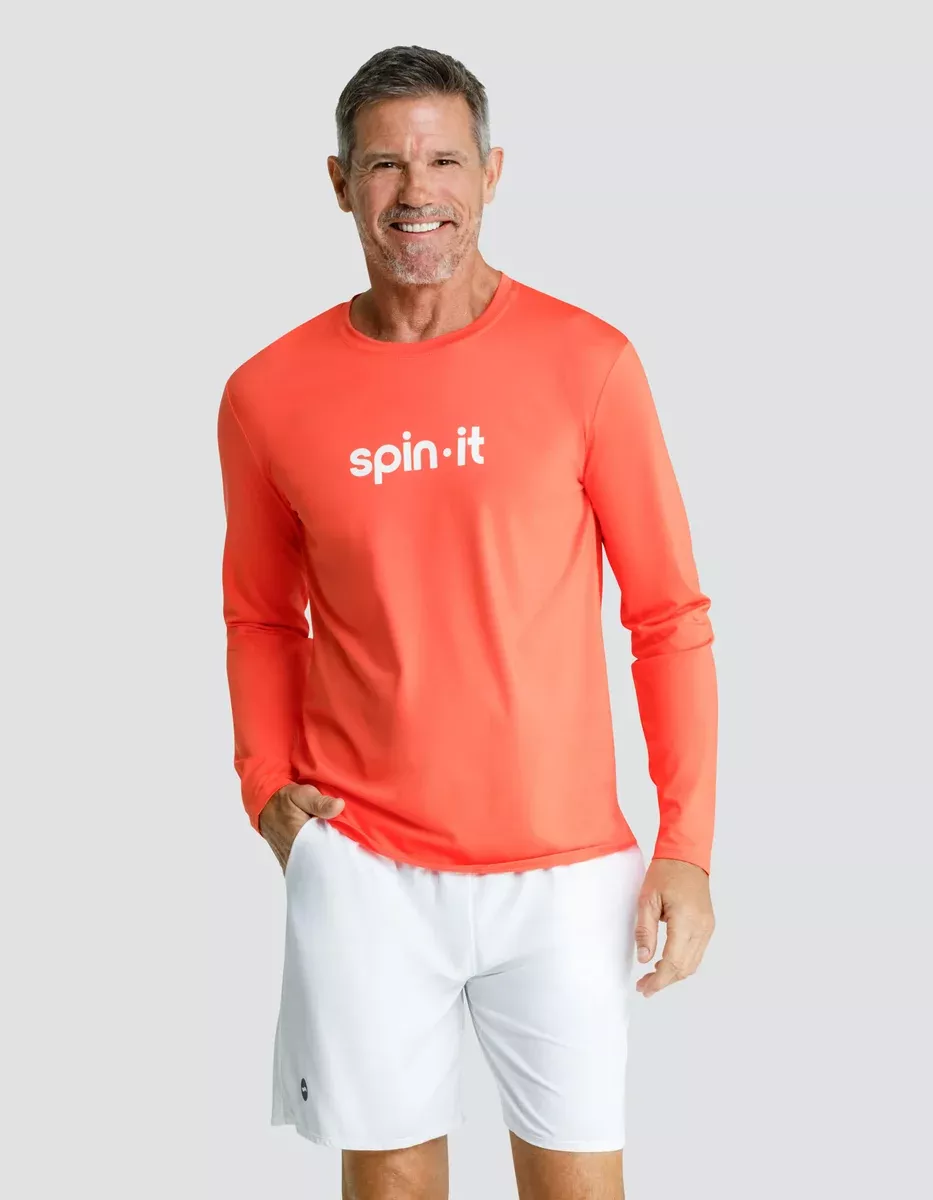 HENRY LONG SLEEVE TOP - HOT CORAL