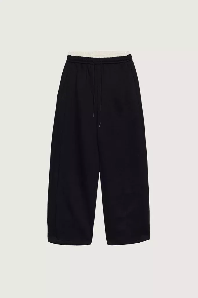 HIGH-RISE STRAIGHT LEG SWEATPANT