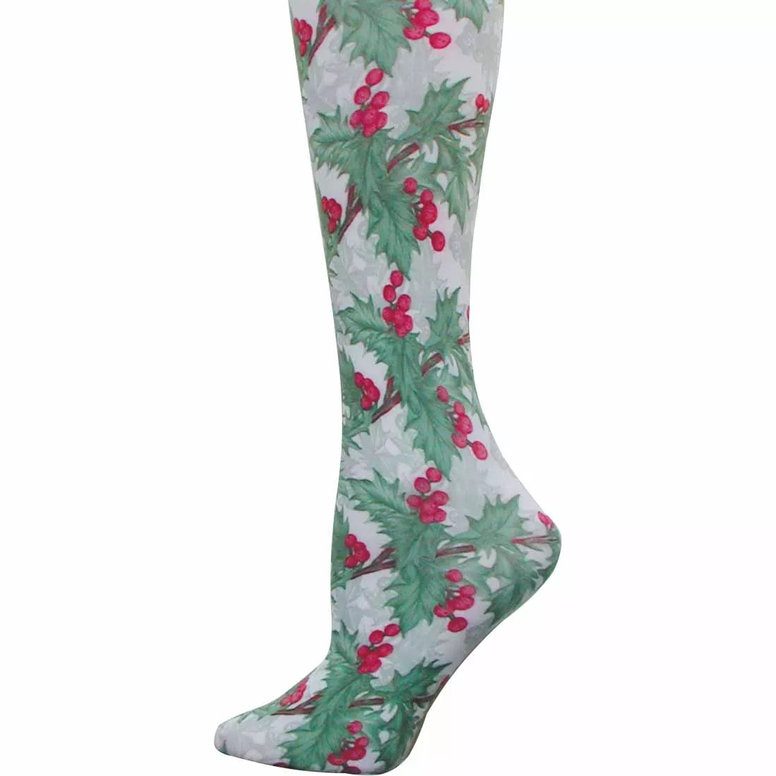 Holiday Holly Adult Tights