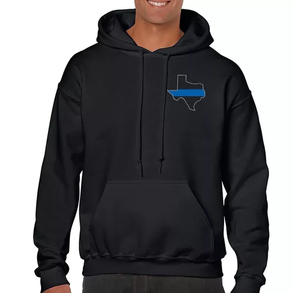 Hoodie - Texas Thin Blue Line