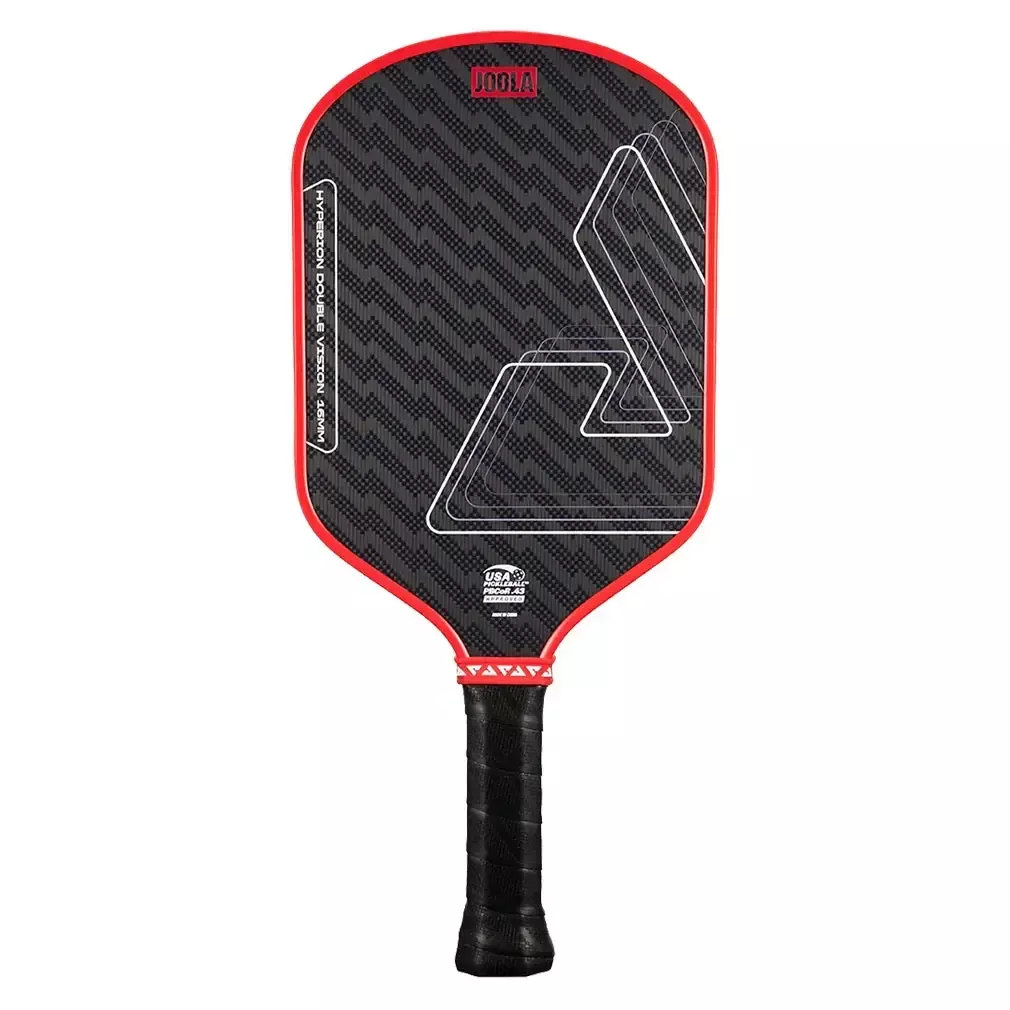Hyperion Double Vision 16mm Pickleball Paddle Orange Red