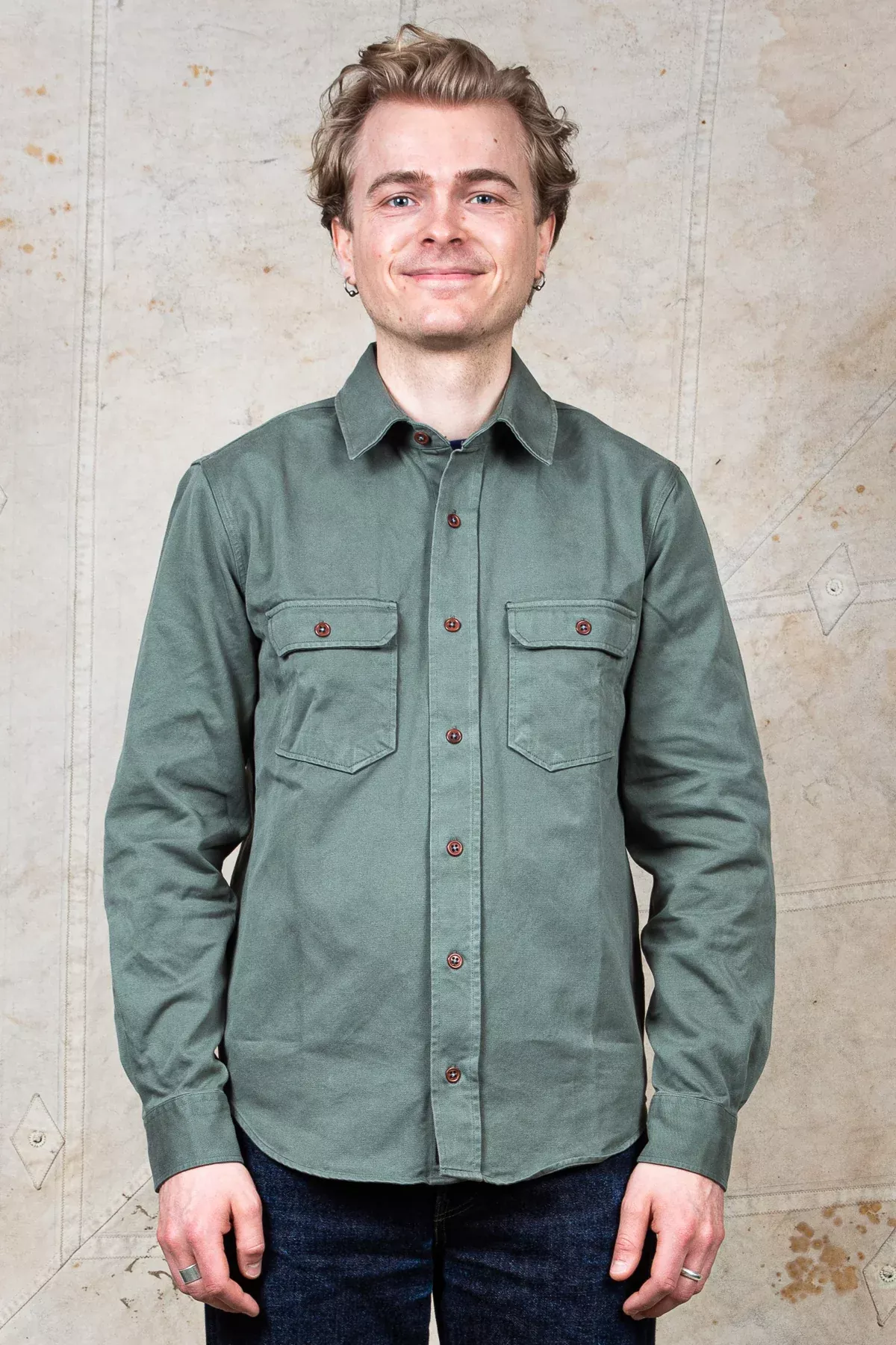 Indigofera Alamo Shirt Dry Sage