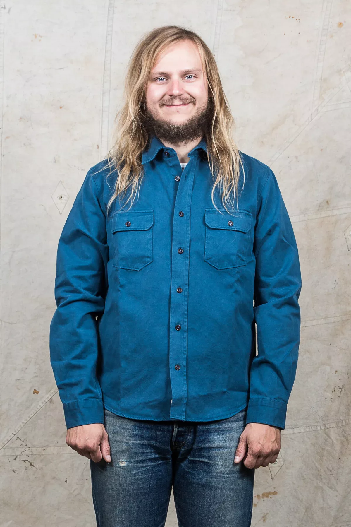 Indigofera Alamo Shirt Ocean