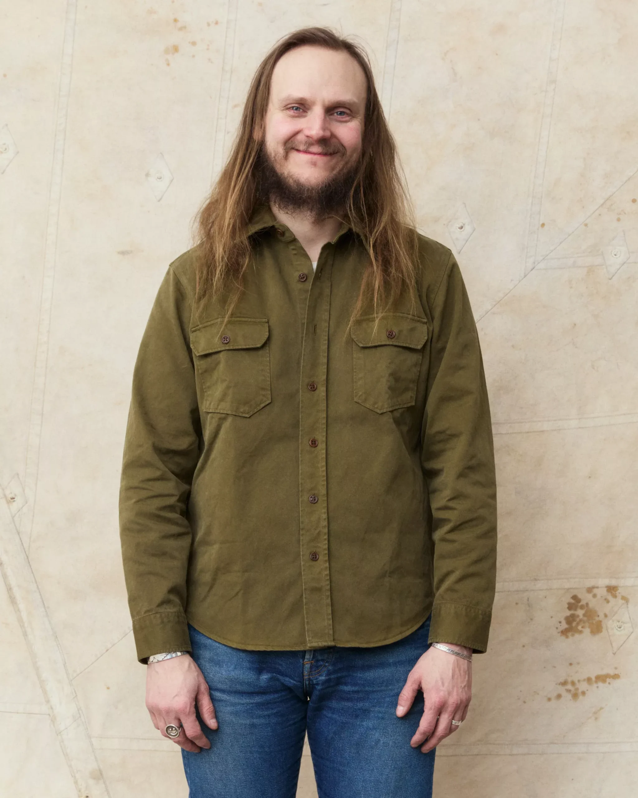 Indigofera Alamo Shirt Olive
