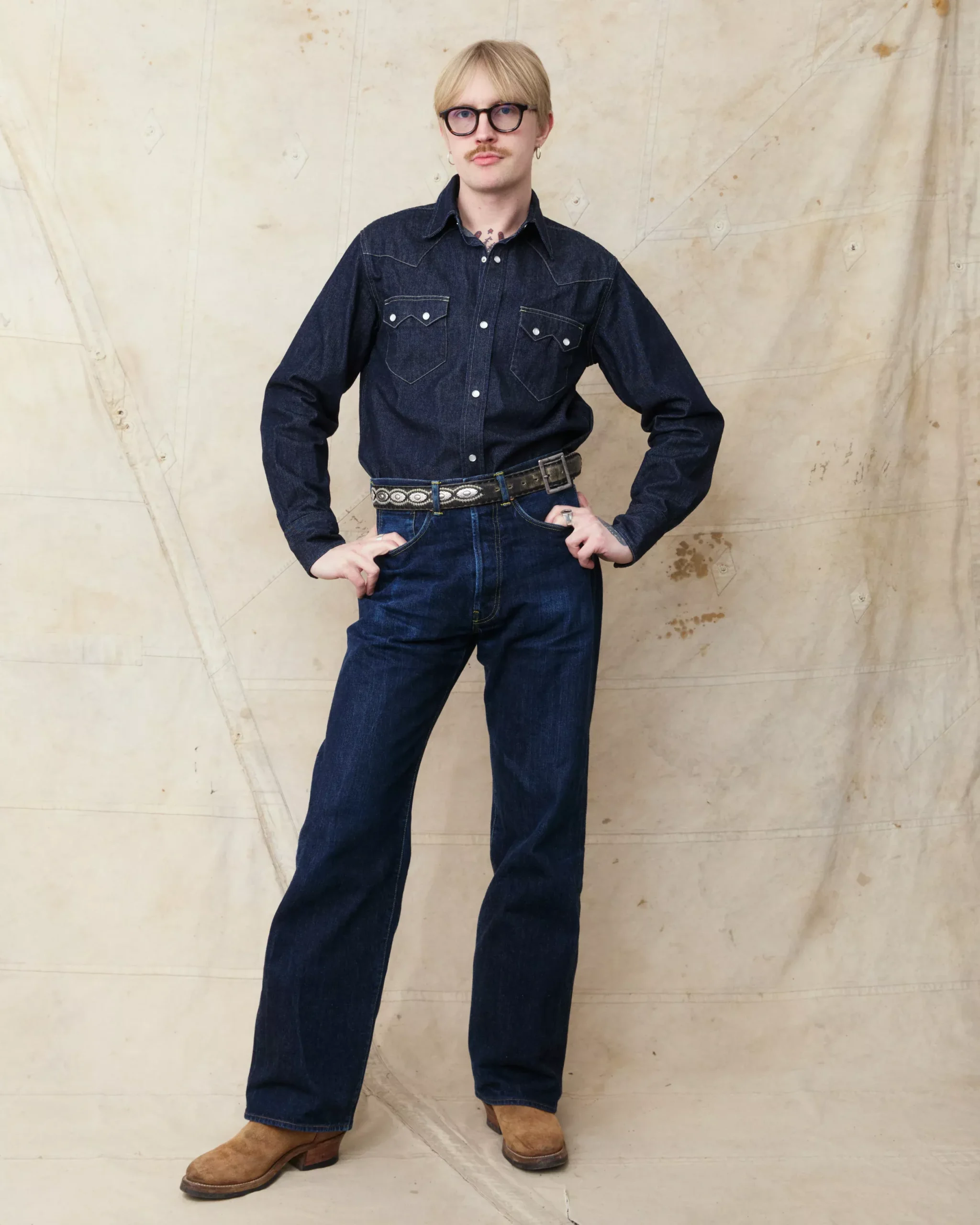 Indigofera Bowman 10oz Indigo Denim Shirt