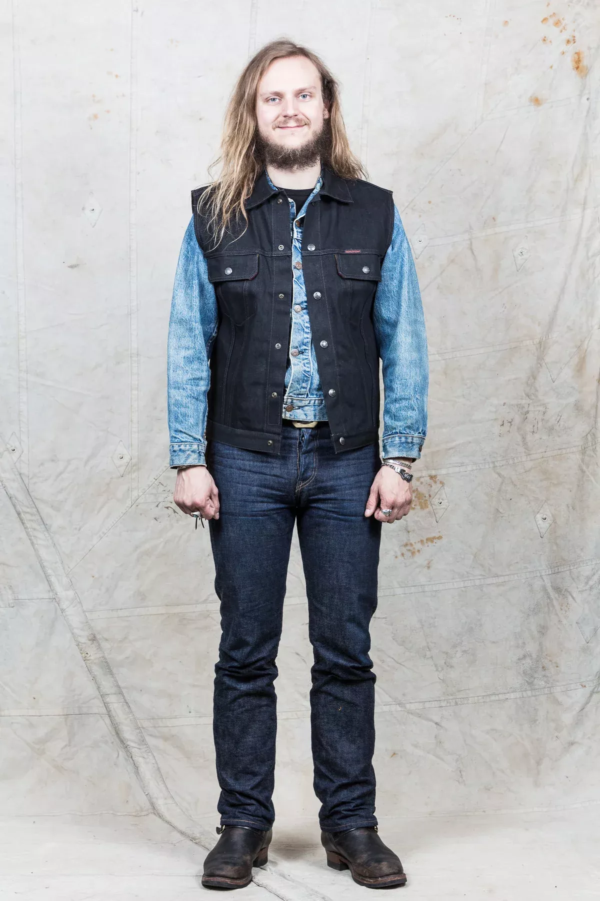 Indigofera Gunnar Vest Gunpowder Black