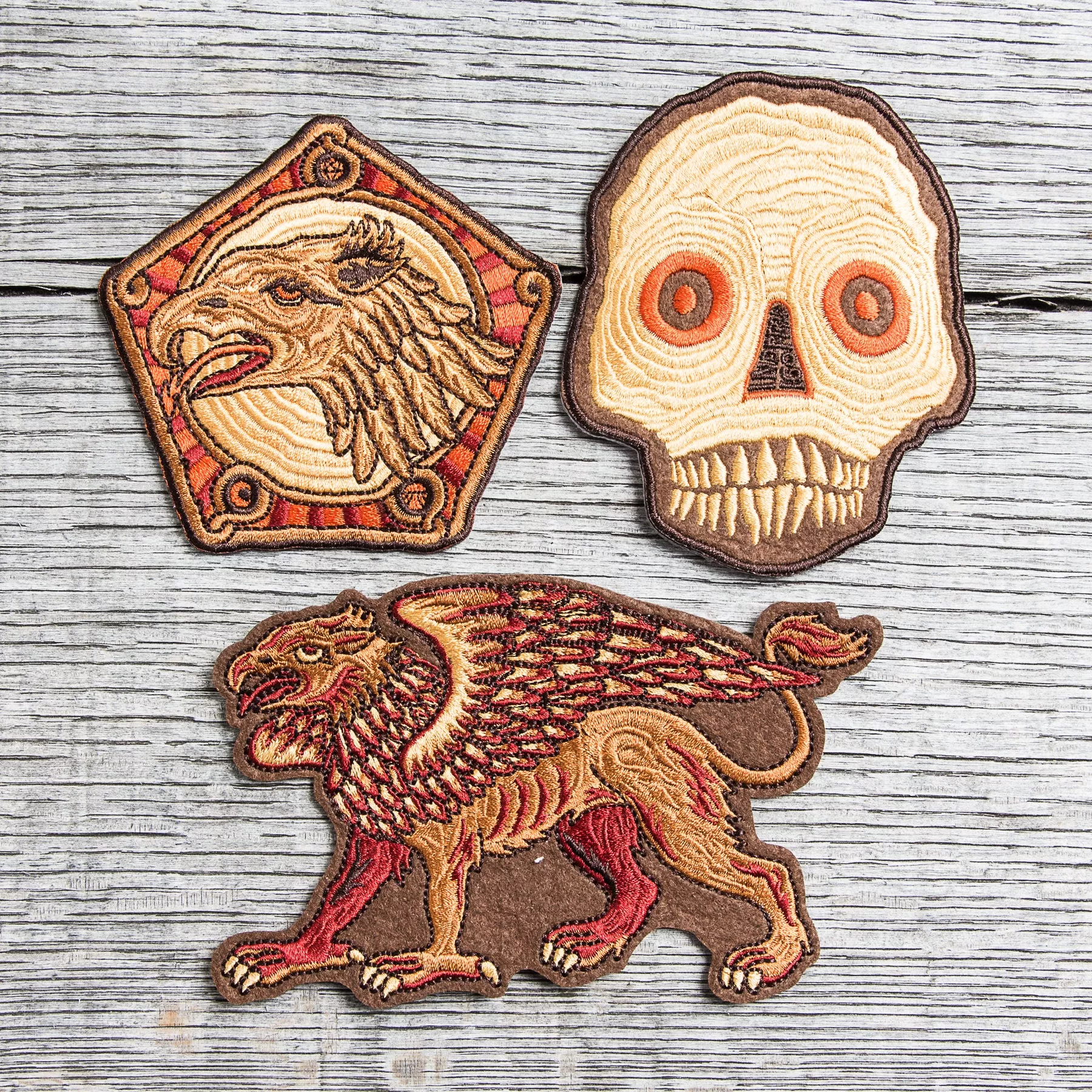 Indigofera x Atldax Patches Set of 3