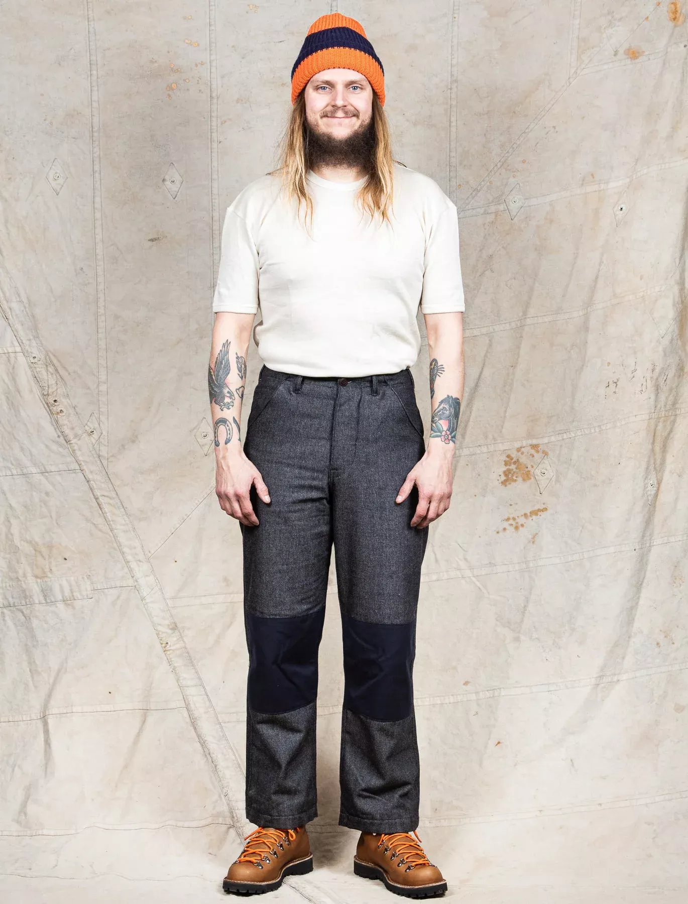 Indigofera x Second Sunrise Dunder Cotton / Wool Pants